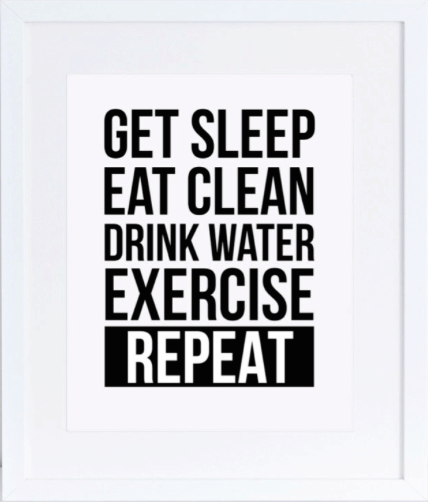 eat clean poster
