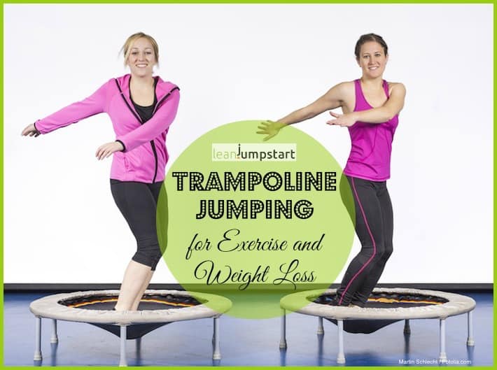 Rebounding Exercise Mini Trampoline, Bounce Jog Walk Workout, 20 Minutes