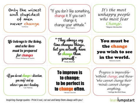 9 quotes about change