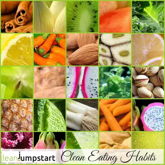 clean eating collage