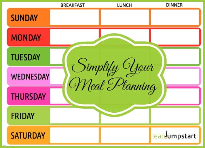 clean eating meal plan