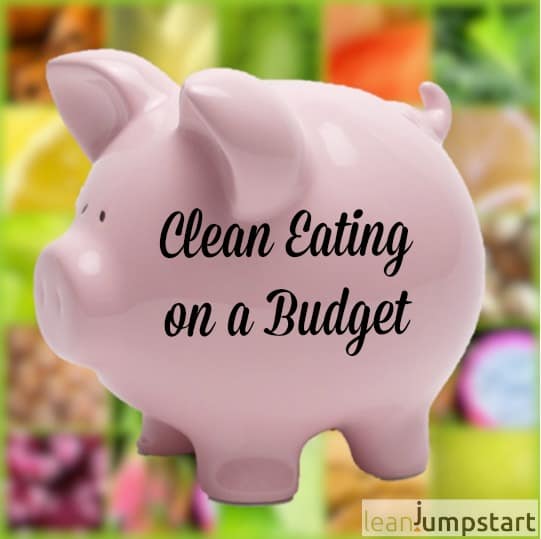 piggy bank clean eating on a budget 