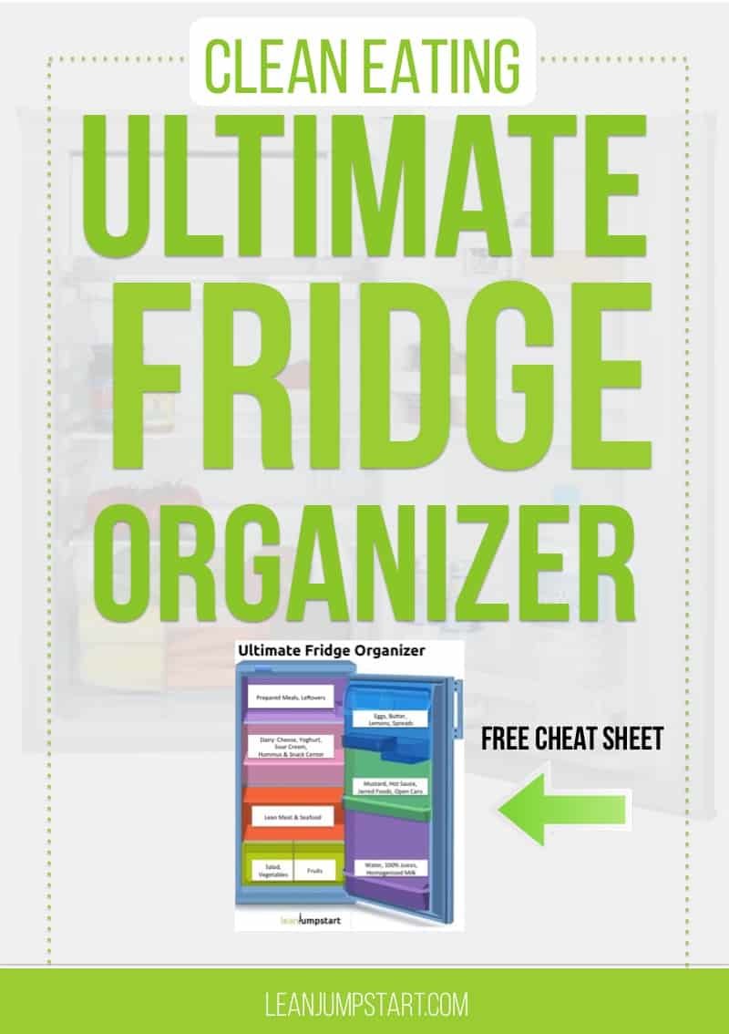 fridge organizer cheat sheet