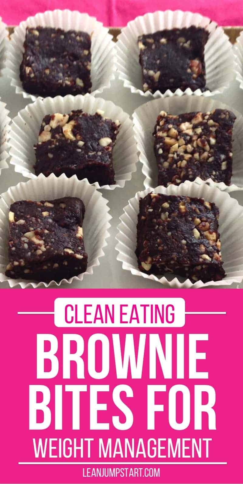 clean eating brownie bites recipe