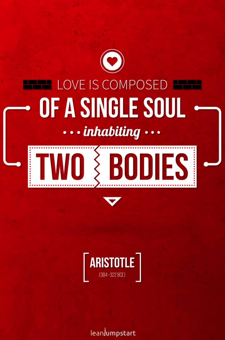 Aristotele love quote