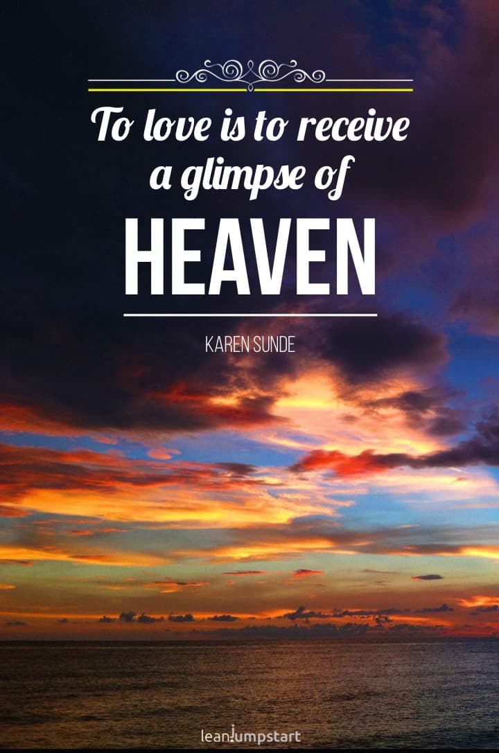 Glimpse of Heaven quote