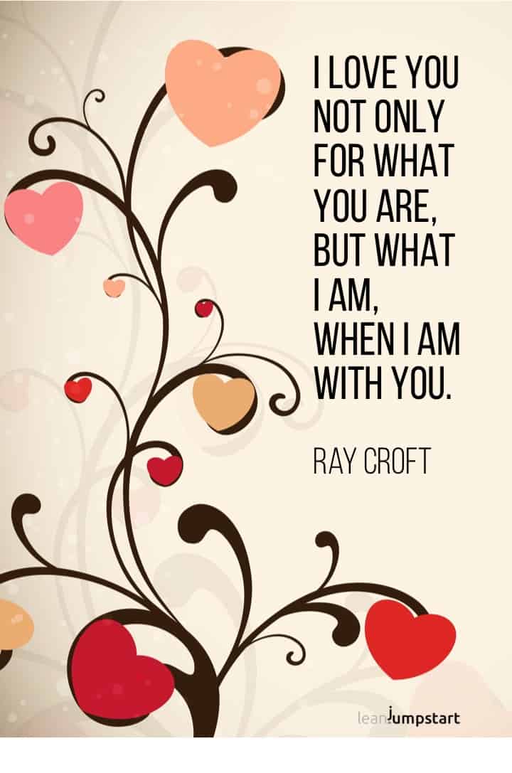 Ray Croft love quote