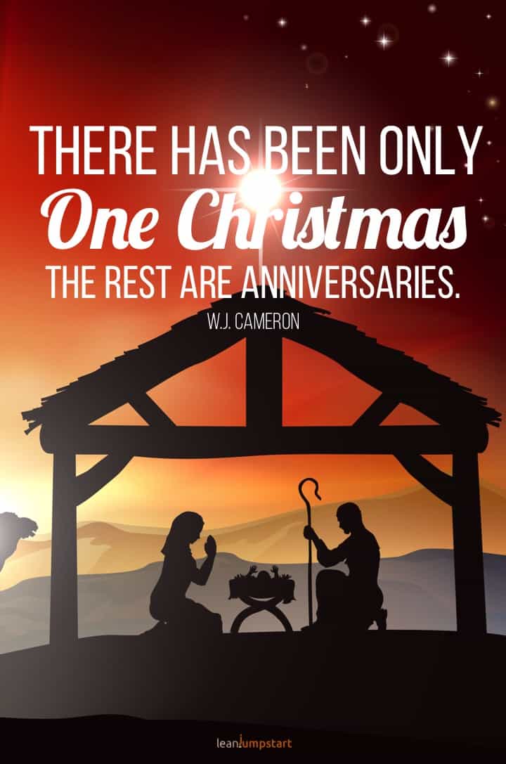 one Christmas quote