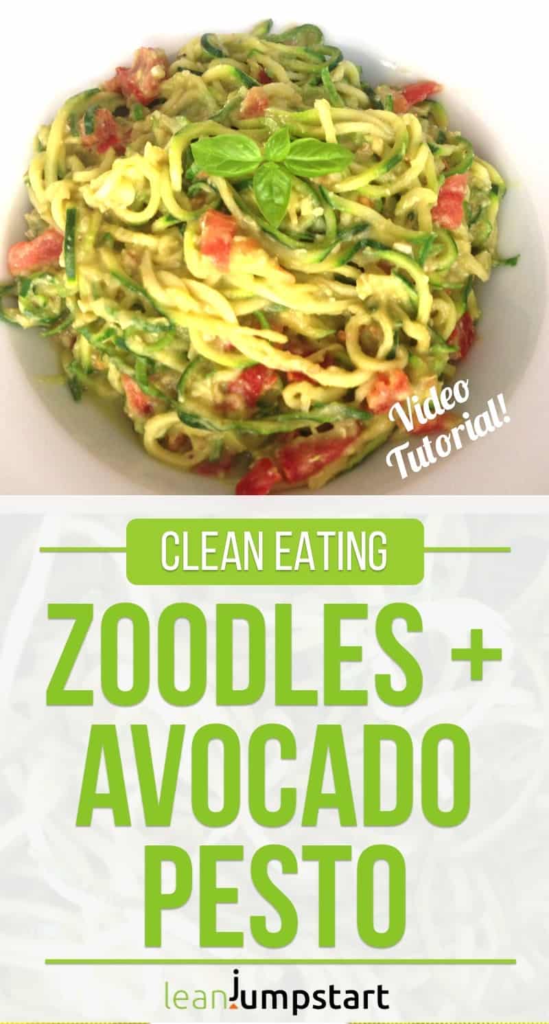 clean eating zoodles recipe