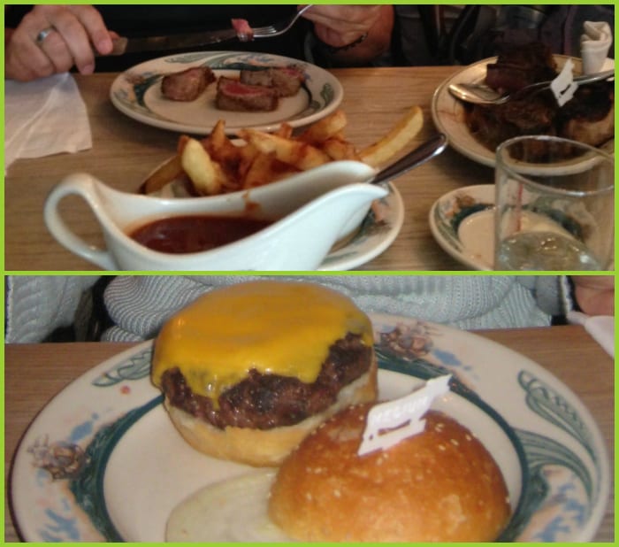 not so clean peter luger meals