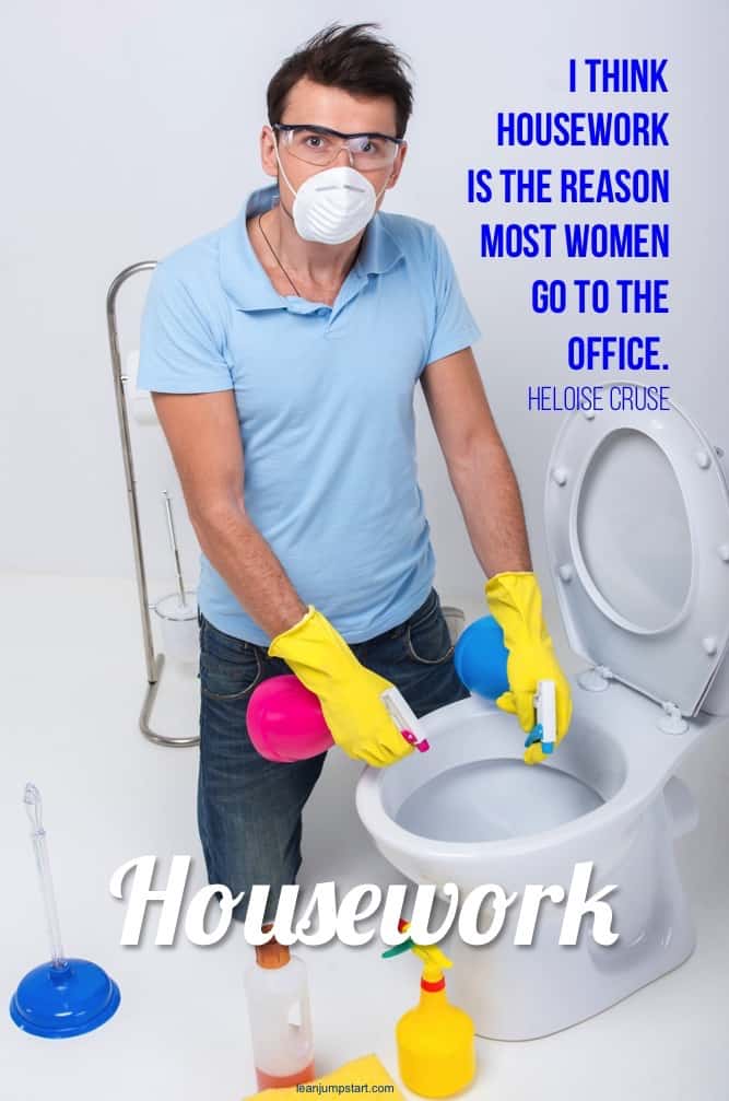 funny housework quote