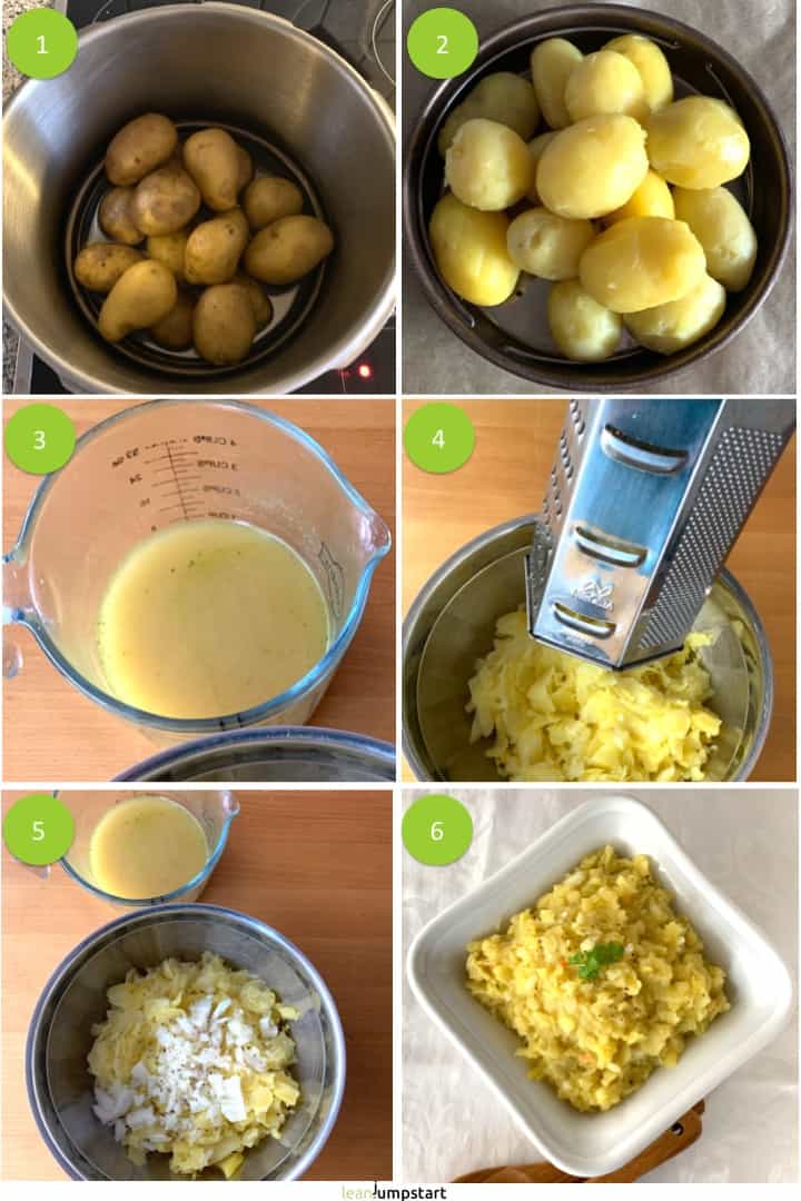 how to make mustard potato salad