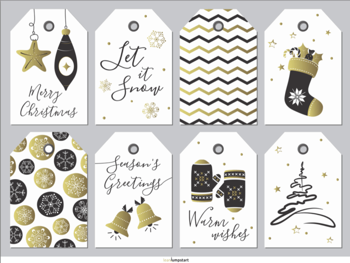 printable christmas gift tags