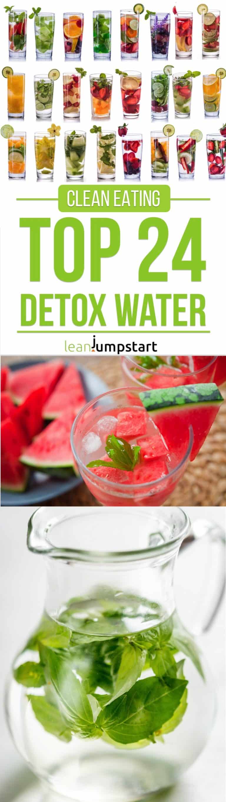 Top 24 delicious detox water recipes to cleanse your body