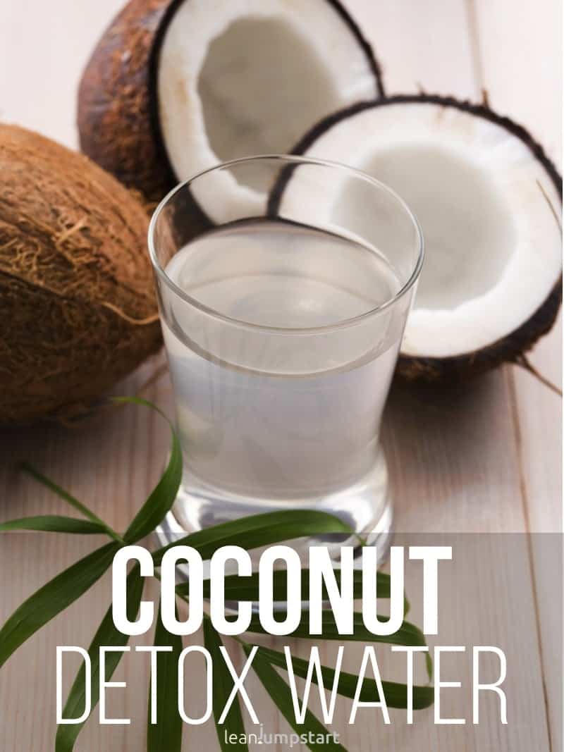 coconut water: an efficient detox drink