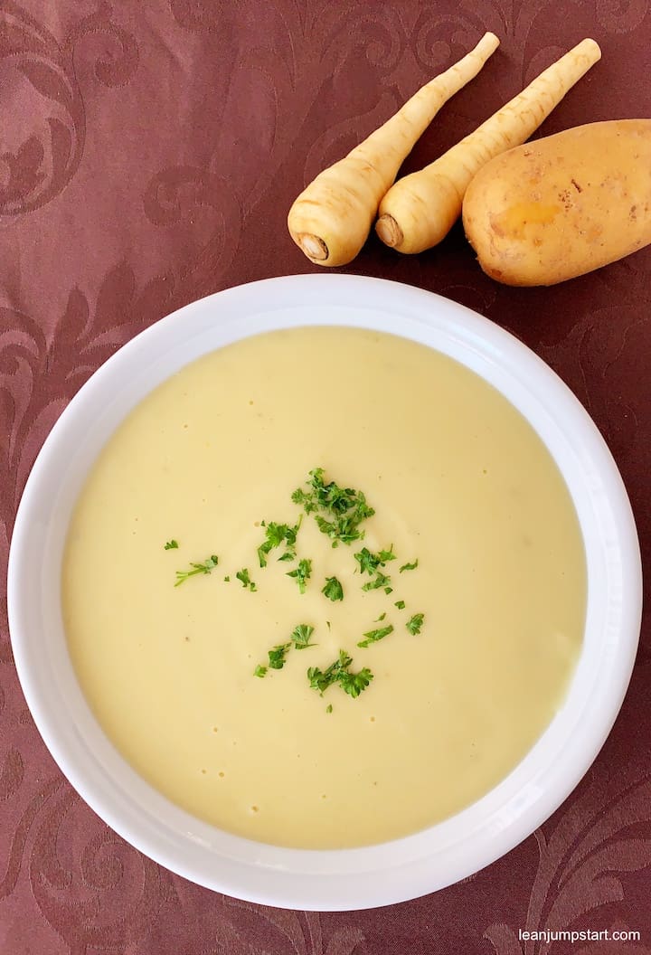 cream of parsnip soup