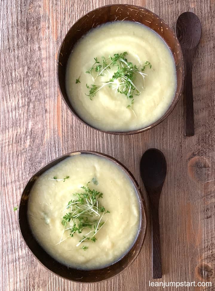 vegan celeriac soup