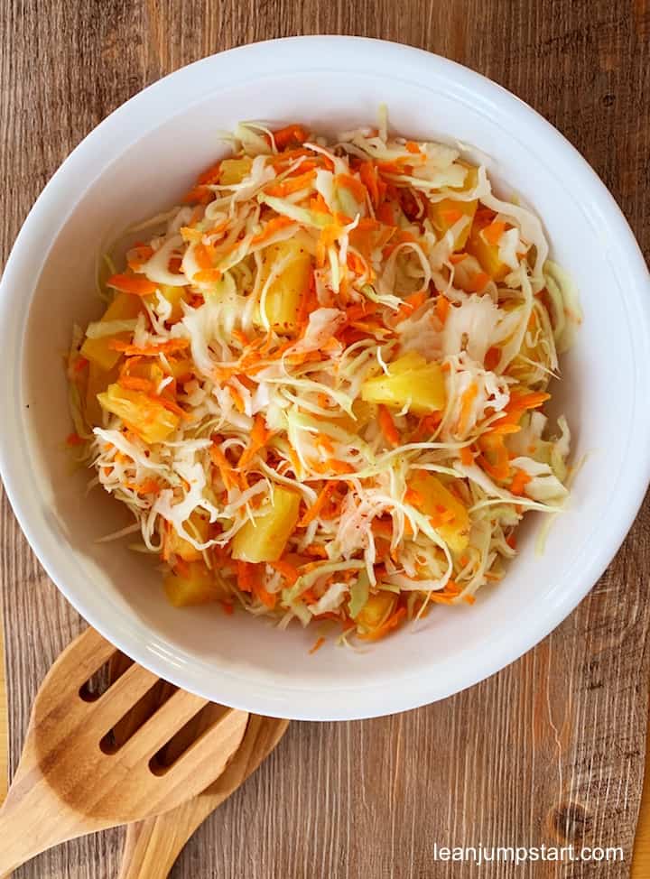 cabbage carrot slaw