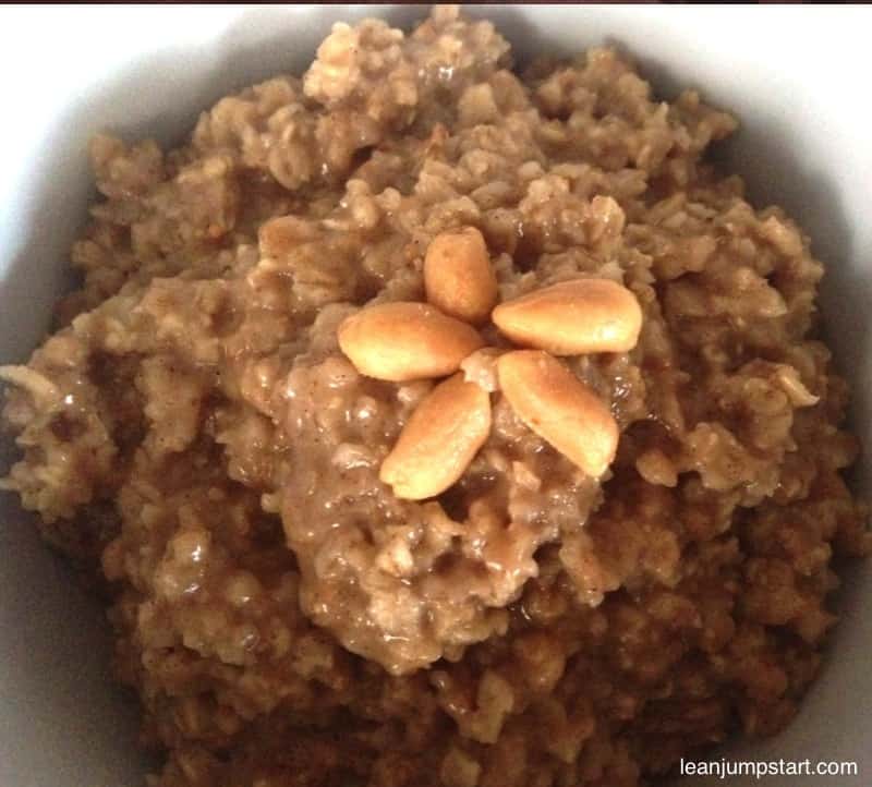 clean peanut butter oatmeal recipe