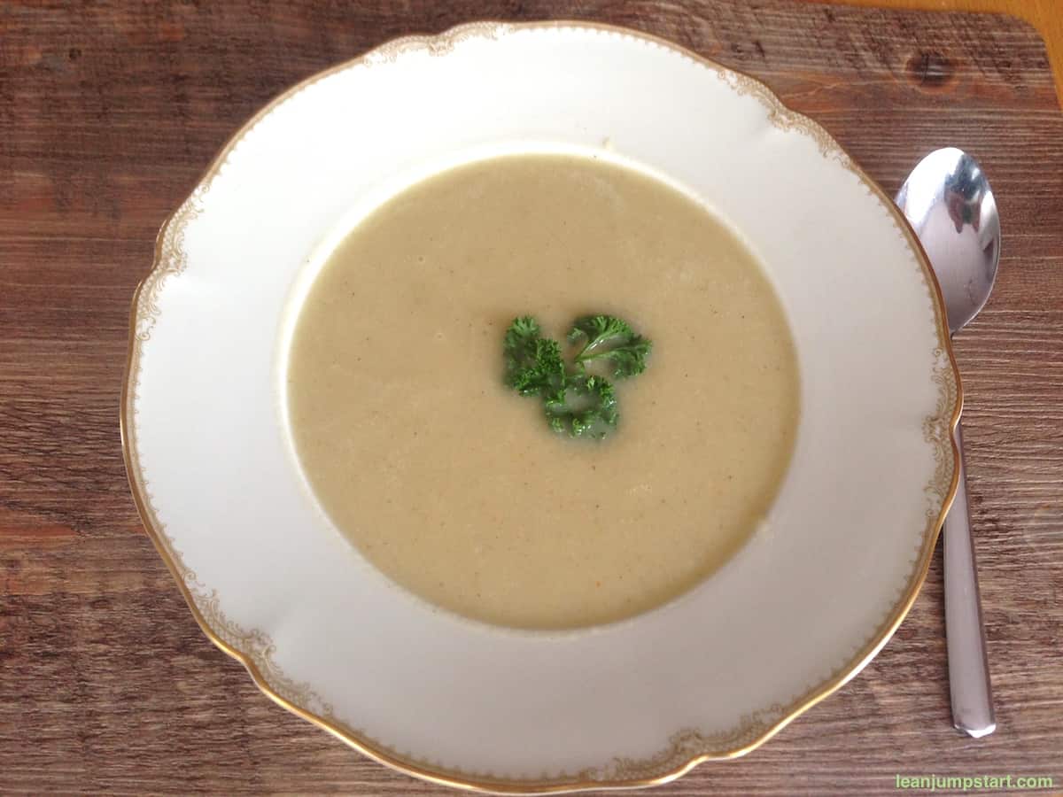 Parsley Root Soup Recipe a quick and easy clean eating soup