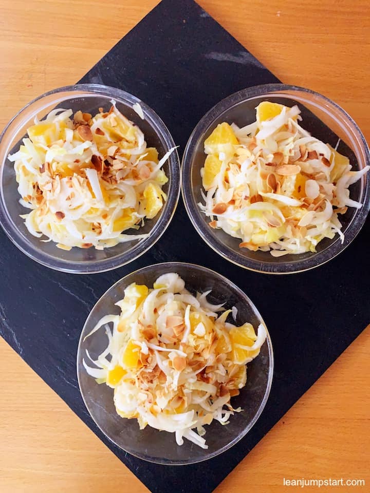 endive salad with oranges