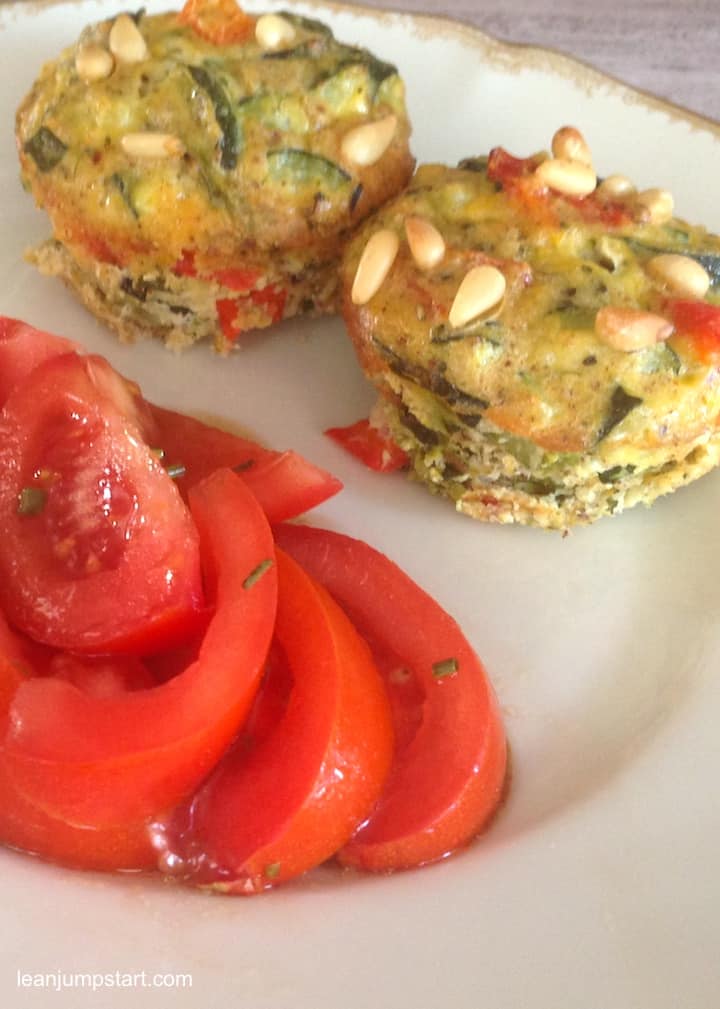 vegetable egg muffins