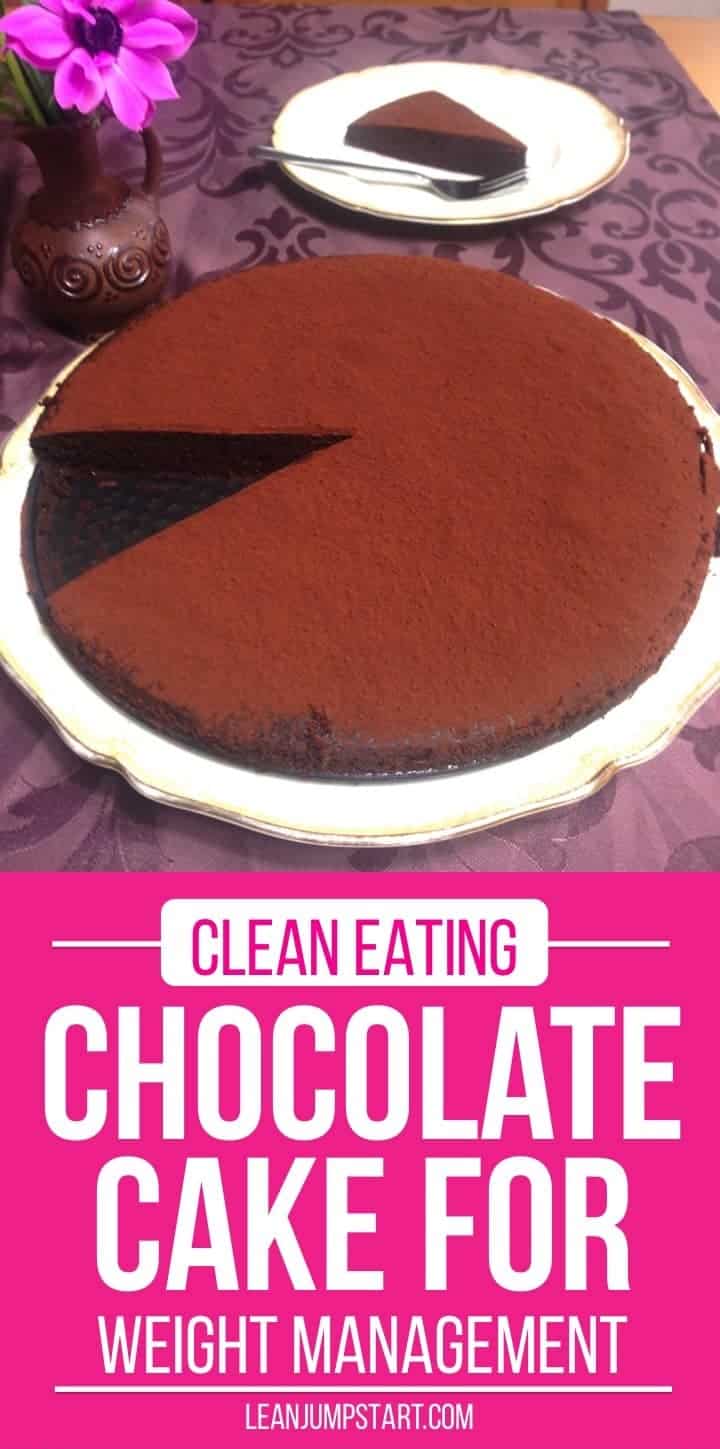 clean eating chocolate cake