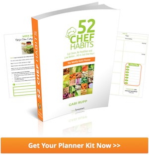52 chef habits planner kit