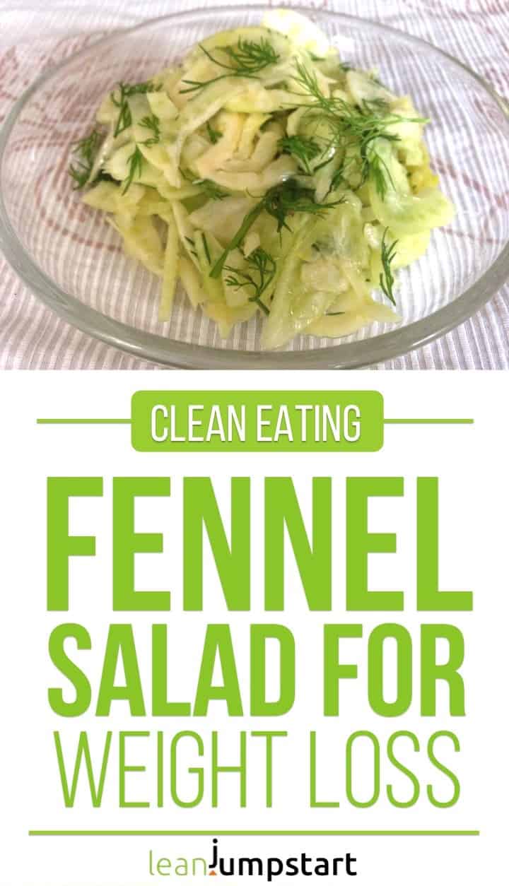 fennel salad recipe: a quick and easy salad that supports weight loss