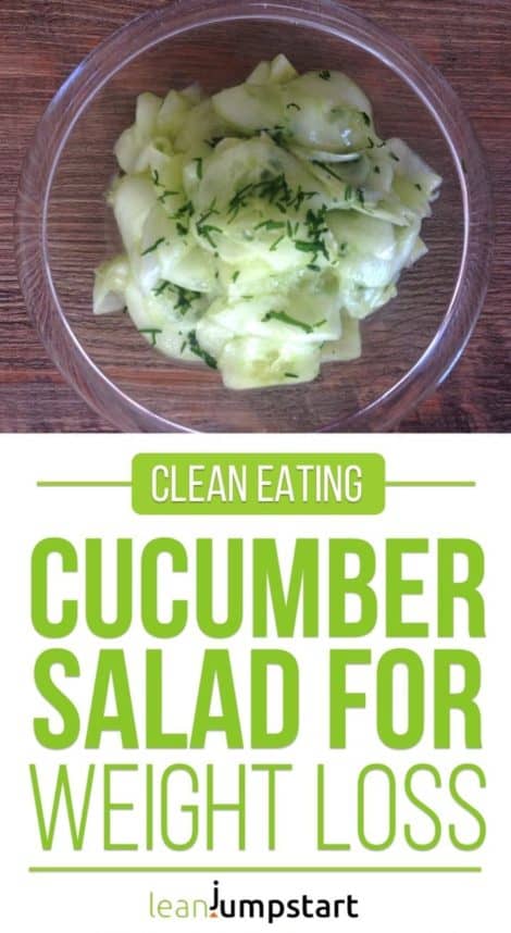 Easy Cucumber Salad Recipe for Weight Loss: A trick makes it 10x better!