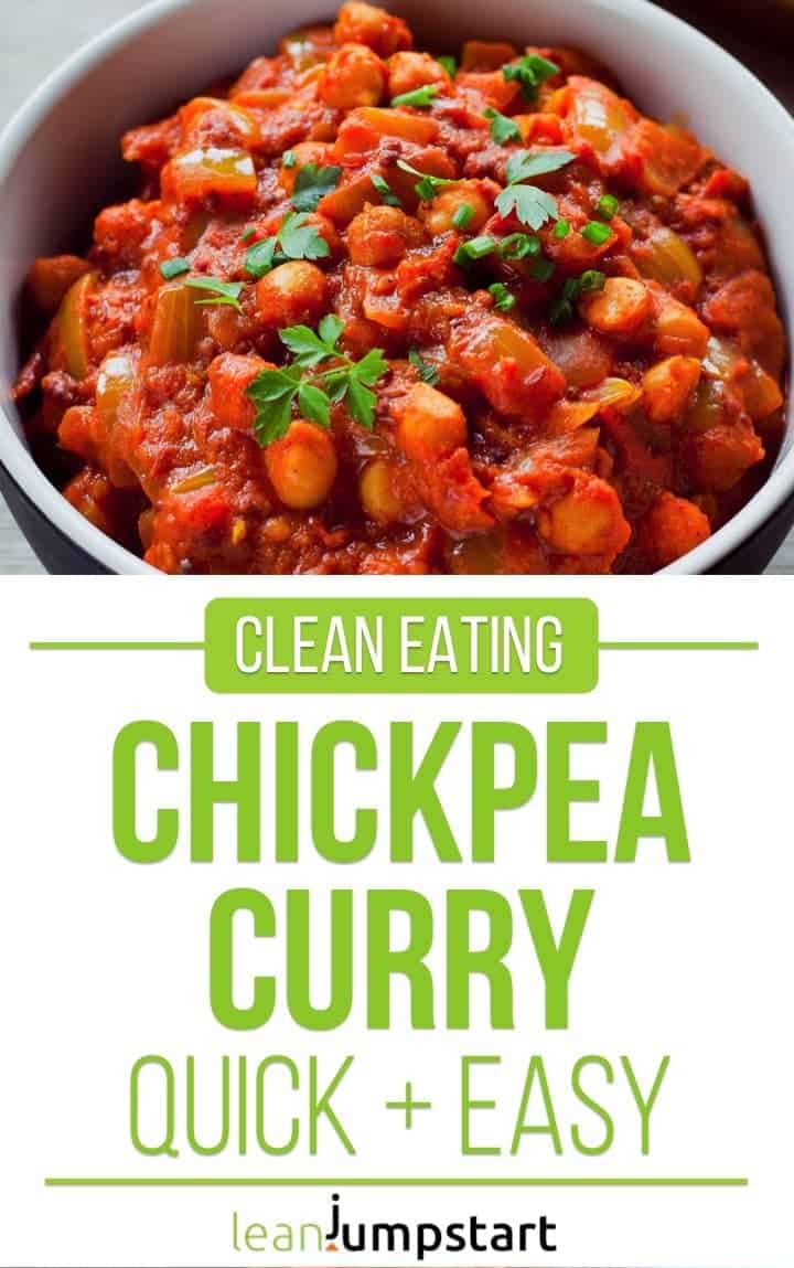 easy chickpea curry