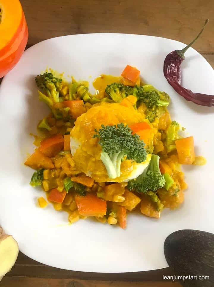 vegan pumpkin curry