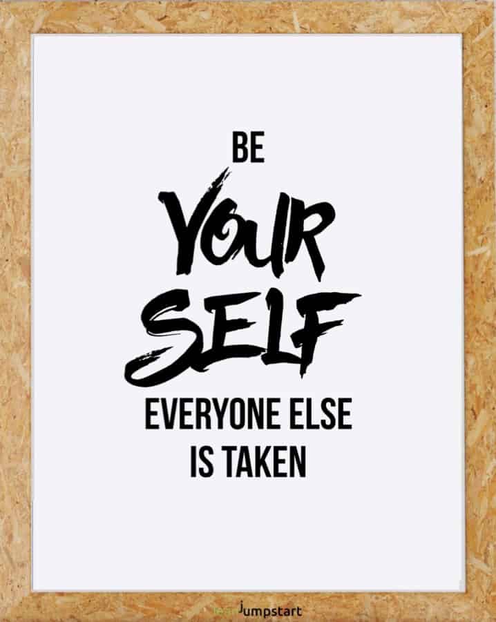 be yourself quote