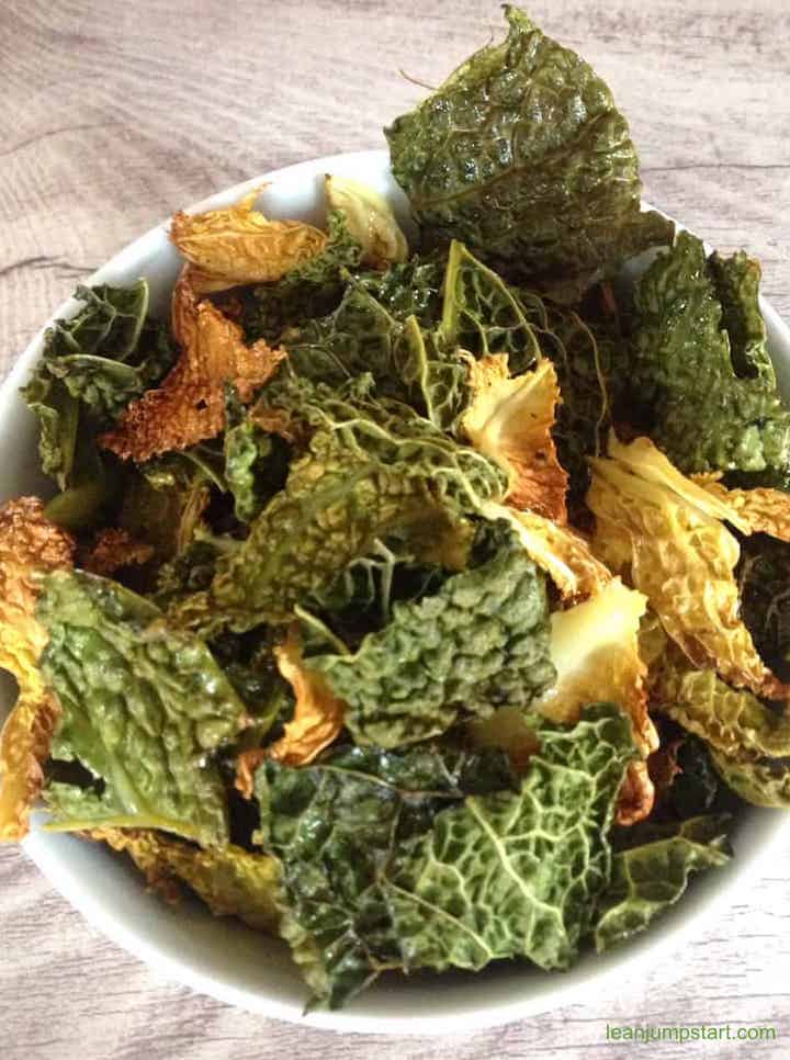 cabbage chips snacks