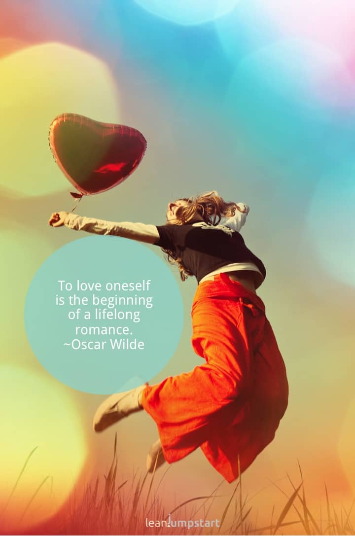 positive quotes - self love quote oscar wilde