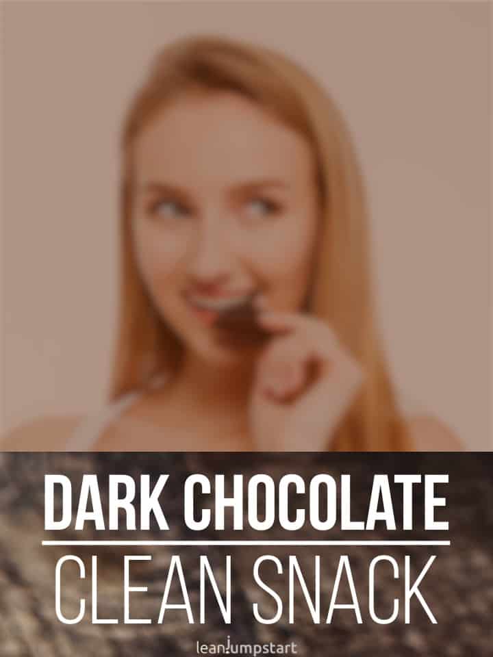 dark chocolate snack