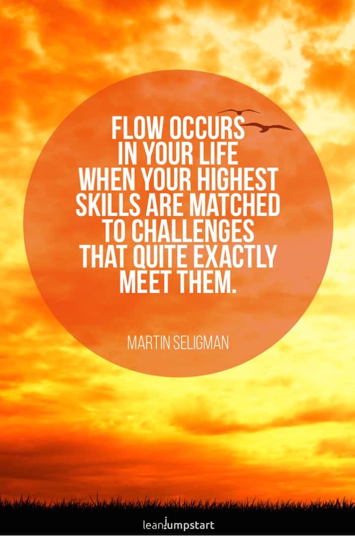 happiness and flow quote