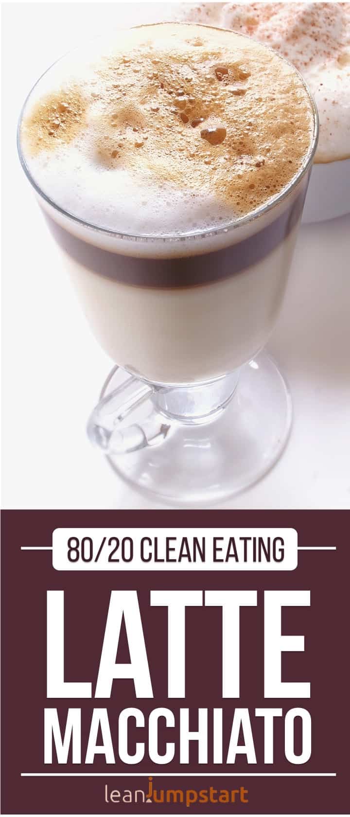 latte macchiato coffee snack