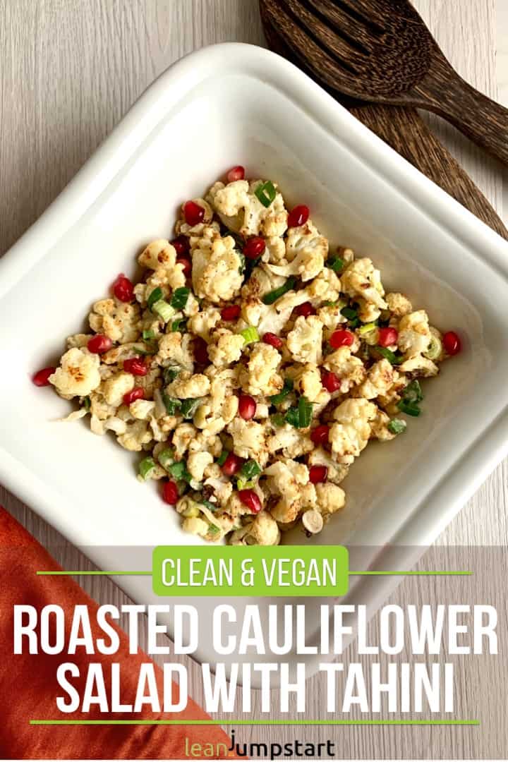 roasted cauliflower salad