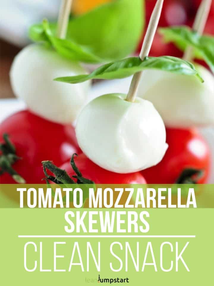 tomato mozzarella skewers