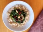 sauteed swiss chard with grains