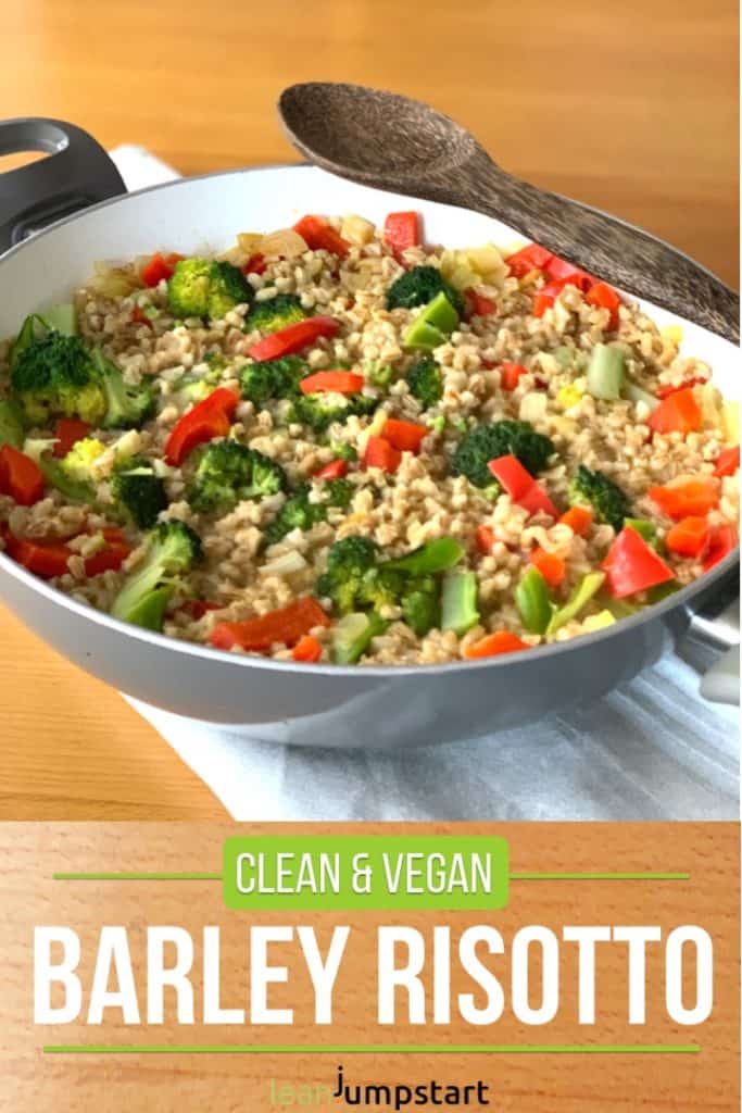 Barley risotto with broccoli a yummy way to eat more whole grains