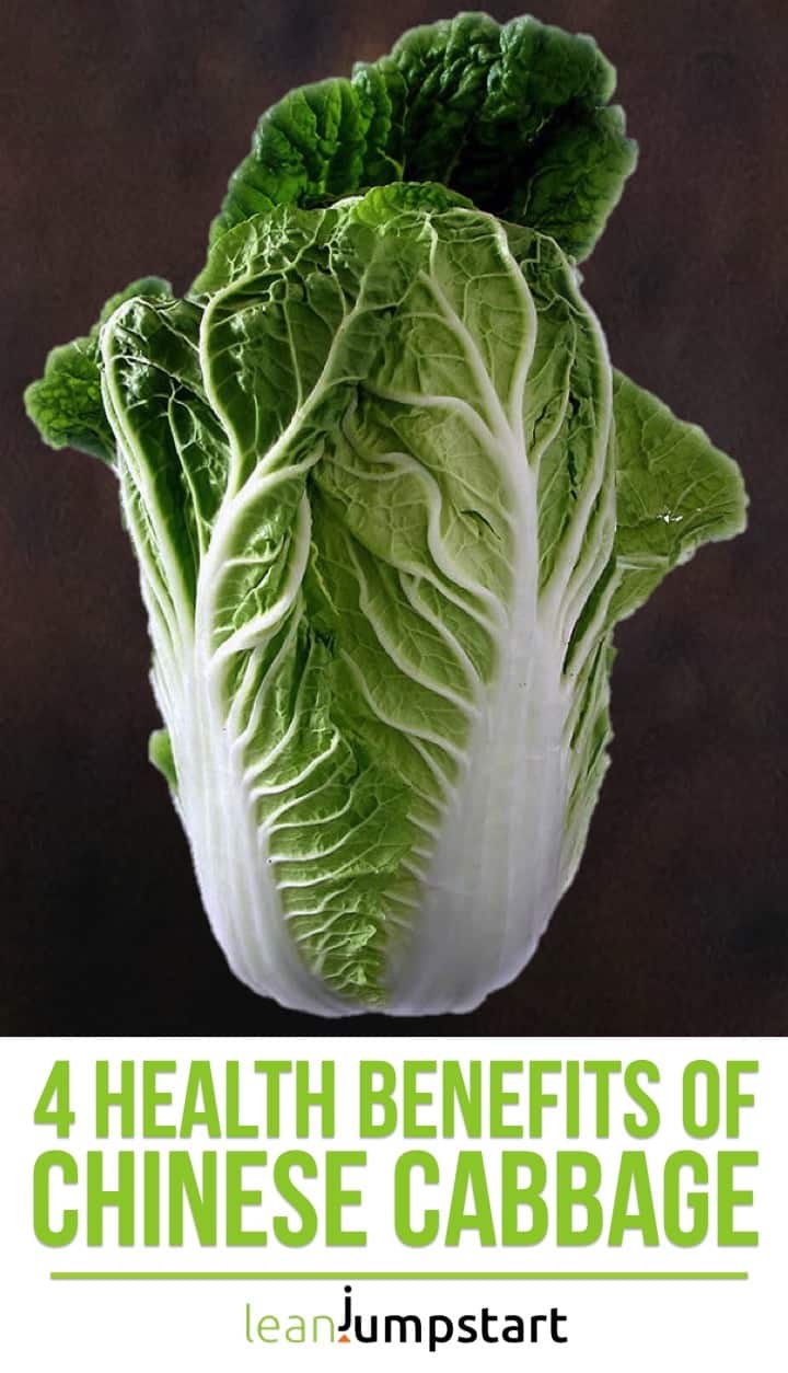 health benefits of Chinese cabbage