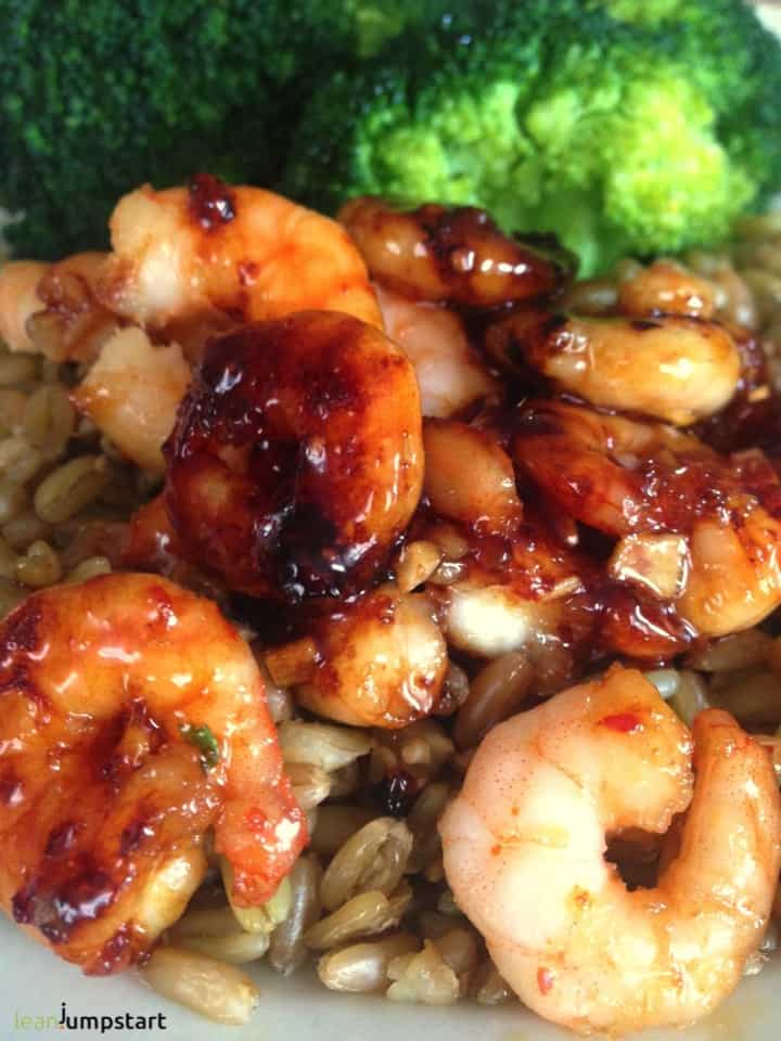 honey garlic shrimps