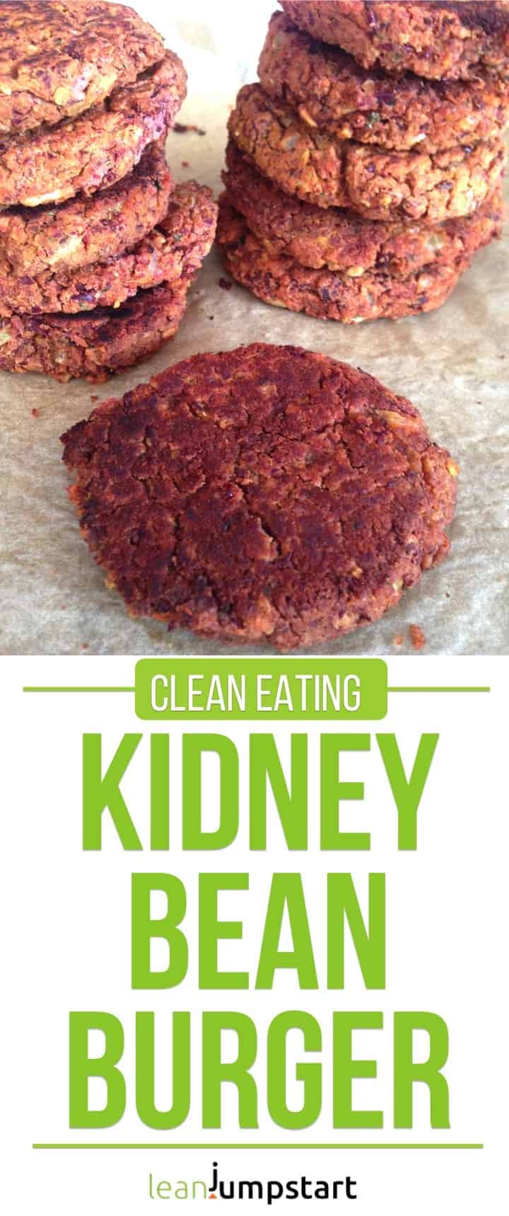 kidney bean burger