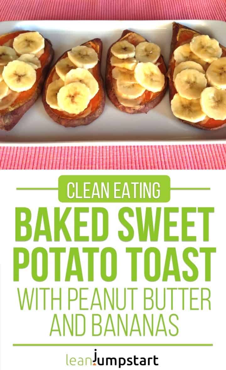 baked sweet potato toast 