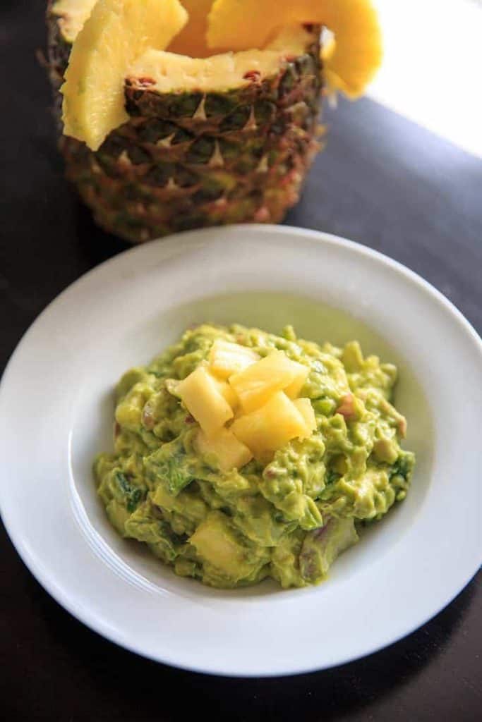 Pineapple Jalapeno Guacamole Recipe