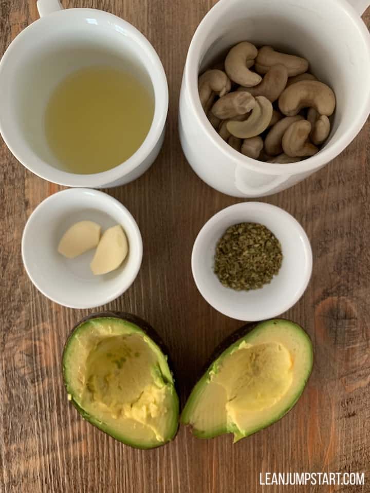 avocado cashew spread ingredients