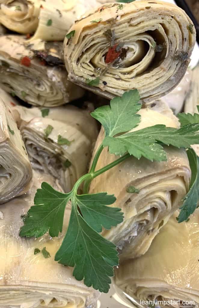 marinated artichokes