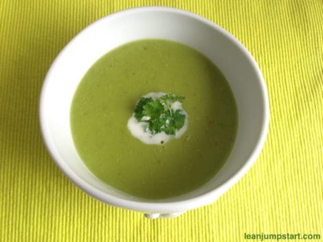 Green Pea Soup - The clever meal